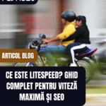 Server LiteSpeed optimizând viteza de încărcare a unui site web WordPress